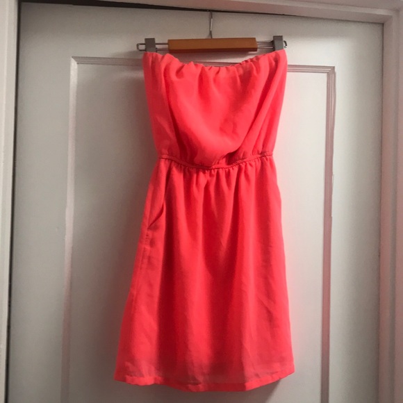 Pink Costa Blanca strapless dress - Picture 2 of 4